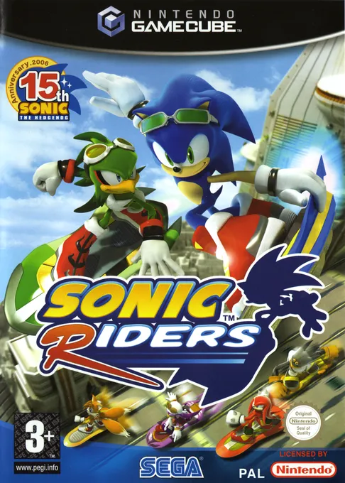 Sonic Riders (Europe) (En,Ja,Fr,De,Es,It)